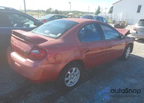 2005 Dodge Neon Sxt z USA, uszkodzony, nr VIN 1B3ES56C75D117221
